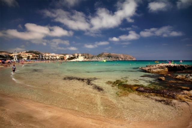 Atico-Penthouse En Moraira Con Vistas Al Mar Lägenhet Teulada Exteriör bild